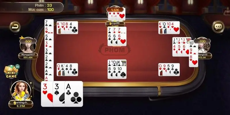 Chơi game bài Phỏm online miễn phí tại nhà cái 8XBET