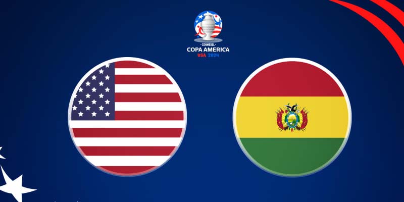 Soi Kèo Mỹ Vs Bolivia, 05h00 Ngày 24/06 - Copa America 2024