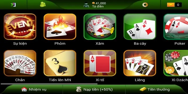 Giới thiệu về game bài trực tuyến đổi thưởng